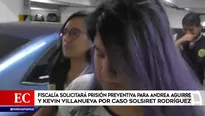 Andrea Aguirre, implicada en el crimen de Solsiret Rodríguez. América Noticias