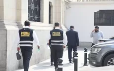Fiscalía anticorrupción ingresó a Palacio de Gobierno - Noticias de gobierno