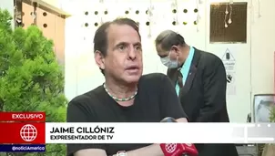 El expresentador de televisión Jaime Cillóniz Yngunza 