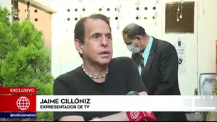 El expresentador de televisión Jaime Cillóniz Yngunza 