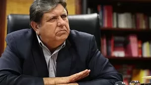 Fiscalía anticorrupción tomará las declaraciones de Alan García. Foto: El Comercio