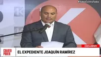 Irregularidades en el caso Joaquín Ramírez. Foto: América TV