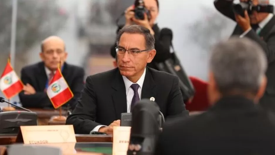 Martín Vizcarra, presidente de la República. Foto: Presidencia