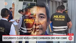 Fiscalía implica a perito en cambiazo de lingote de oro. Foto y vide: AN