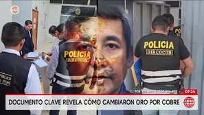 Fiscalía implica a perito en cambiazo de lingote de oro. Foto y vide: AN 