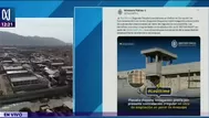 Ministerio Público inicia investigación por obra de S/ 192 millones en penal de Arequipa