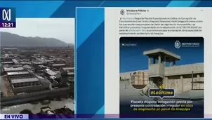 Segunda Fiscalía Anticorrupción de Lima Centro investiga presuntas irregularidades en adjudicación realizada por el Ministerio de Justicia./ Video: Canal N