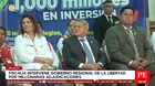 Fiscalía interviene Gobierno Regional de La Libertad por obras