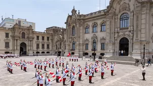 La Fiscalía de la Nación intervino este miércoles 18 de febrero Palacio de Gobierno para recabar información sobre presuntas irregularidades en contrataciones realizadas durante el gobierno de José Jerí. La diligencia se realizó tras la censura del exmandatario por parte del Congreso. Foto: Presidencia. Video: Canal N