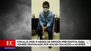 Capturan a sujeto que rociaba ácido a mujeres.