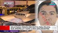 Policía atropelló y mató a adolescentes. Foto y video: América Noticias