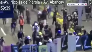 Fiscalía realiza diligencias para esclarecer muerte en protesta. / Video: Canal N