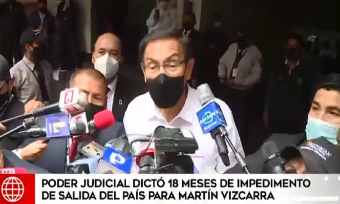 Poder Judicial Dictó 18 Meses De Impedimento De Salida Del País Contra Martín Vizcarra América 