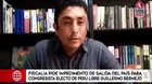 Fiscalía solicitó comparecencia con restricciones e impedimento de salida del país contra Guillermo Bermejo 