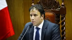 El fiscal Peña Cabrera tendrá un plazo de 5 días hábiles para presentar sus descargos. Foto: El Comercio/Video: Canal N