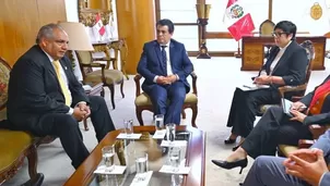 Fiscalía y MTC coordinan acciones frente a las extorsiones y crímenes que golpean al sector transporte en el país. Foto: Ministerio Público. Video: Canal N