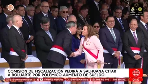 Congreso pide a la presidenta Dina Boluarte explicar ante el Pleno aumento de su salario presidencial. / Video: América Noticias