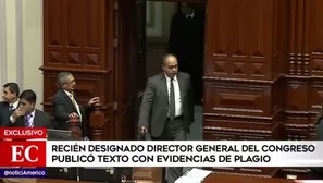 Jaime Abensur Pinasco es desde hace pocos días el nuevo director general de administración del Parlamento