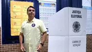 Flávio Bolsonaro llega a Miami junto a su familia tras recibir autorización de ingreso a Estados Unidos