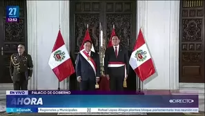 Congresista de Perú Libre, Flavio Cruz Mamani, juró como nuevo ministro de Trabajo tras la renuncia de Freddy Solano por caso certificado falso./ Video: Canal N