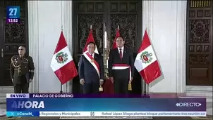Congresista de Perú Libre, Flavio Cruz Mamani, juró como nuevo ministro de Trabajo tras la renuncia de Freddy Solano por caso certificado falso./ Video: Canal N