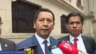 Flores: El presidente está evaluando la situación con un equipo de juristas