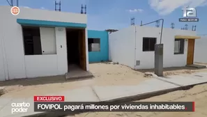 El Fondo de Vivienda Policial pagó millones por viviendas inhabitables en Piura y su gerente obtuvo un préstamo personal de S/533 mil, pese a tener orden de relevo. Video: Cuarto Poder