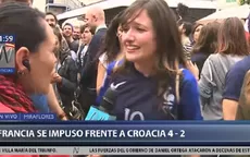 Franceses en Lima celebraron el triunfo de 'les bleus' en la final del Mundial - Noticias de franceses