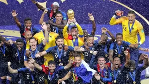 Francia campeón del Mundo. Foto: EFE