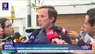 Francis Allison: “Quien ganó, ganó” ante debate por eventual credencial de Rafael López Aliaga