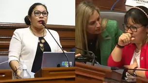 La congresista Francis Paredes se pronunció sobre el incidente que protagonizó junto a la parlamentaria María del Carmen Alva. / Video: Canal N