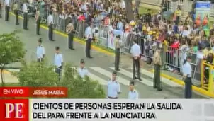 Nunciatura donde está el papa Francisco. América Noticias