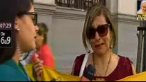 Venezolanas esperando al papa Francisco. Canal N