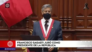 Francisco Sagasti, presidente del Perú. América Noticias