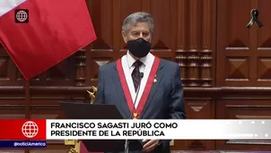 Francisco Sagasti, presidente del Perú. América Noticias