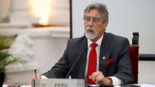 El presidente Francisco Sagasti se reunió en Palacio de Gobierno / Foto: Presidencia