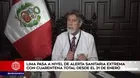 Sagasti decreta cuarentena en Lima Metropolitana del 31 de enero al 14 de febrero