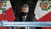 Francisco Sagasti, presidente de la república. Canal N