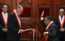 Francisco Morales Saravia juró como nuevo presidente del Tribunal Constitucional - Noticias de tribunal constitucional