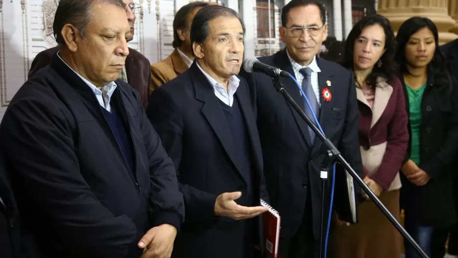 Lista del Frente Amplio. Foto: Congreso