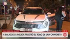 Frustran robo de camioneta a balazos en Villa María del Triunfo