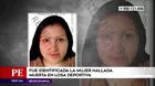 Fue identificada la mujer hallada muerta en losa deportiva