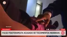 Fue por un masaje y denunció tocamientos indebidos en Ate