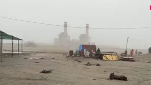 En el distrito de Chilca se registra una emergencia debido al fuerte oleaje. / Video: Canal N