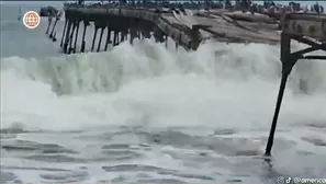 Decenas de visitantes no pudieron viajar a las Islas Ballestas y comerciantes reportan pérdidas económicas por el cierre de actividades marítimas./ Video: América Noticias