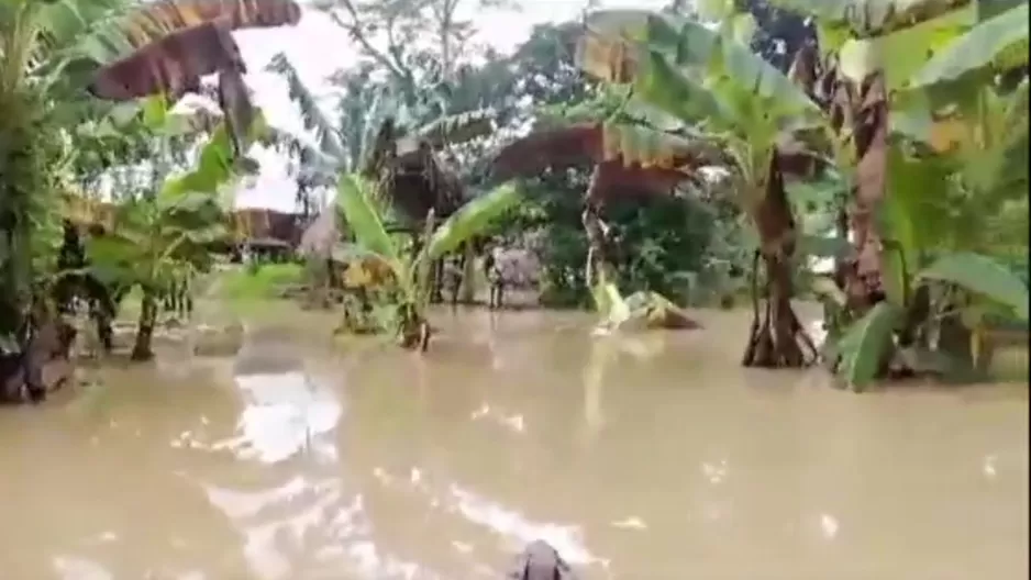 Lluvias ocasionaron el desborde del río Purús / Captura: Canal N