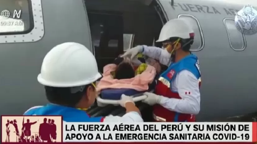 La Fuerza Aérea del Perú presenta sus cámaras presurizadas y aviones ambulancia