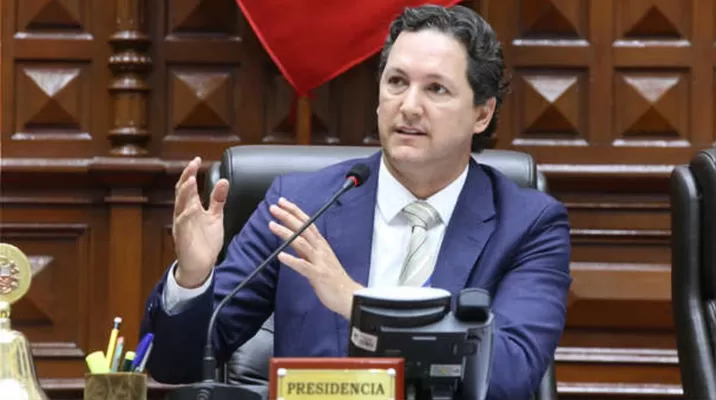 Daniel Salavery, presidente del Congreso. Foto: Andina Daniel Salavery, presidente del Congreso. Foto: Andina