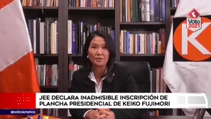 JEE sobre Fuerza Popular. América Noticias