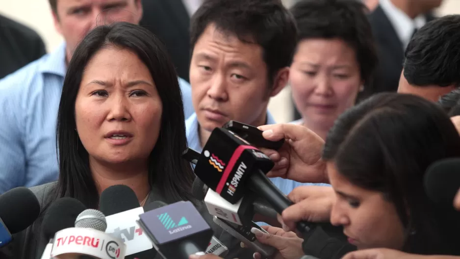 Encuentro con Keiko Fujimori y Pedro Cateriano será en la oficina de Fuerza Popular en La Molina. Foto: Andina